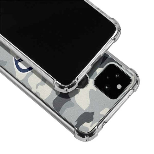 NFL Seattle Seahawks Camo Google Pixel 5 Clear Case